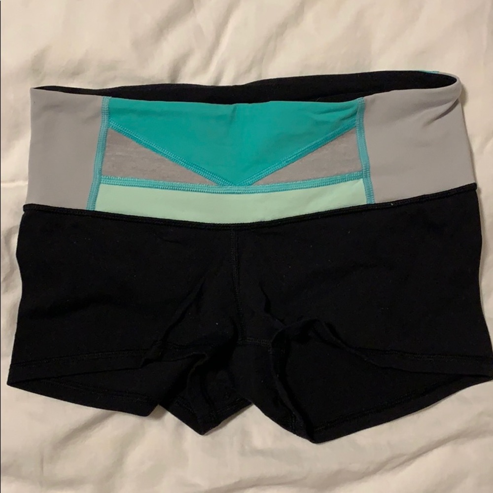 Lululemon in movement shorts